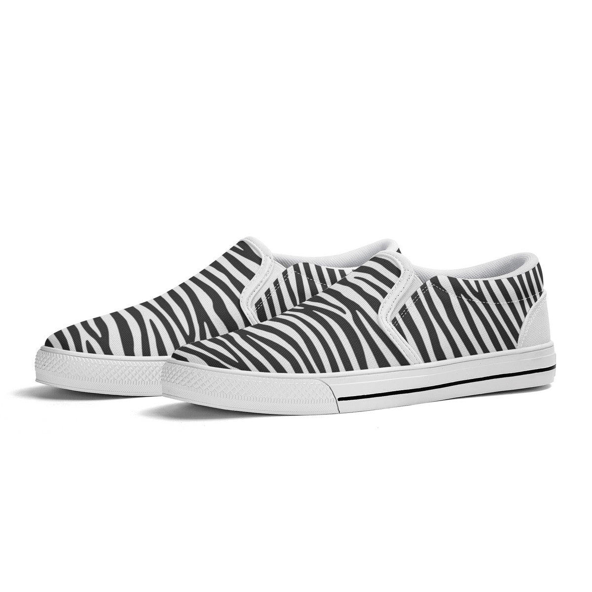 Men's Zebra Slip-On #22