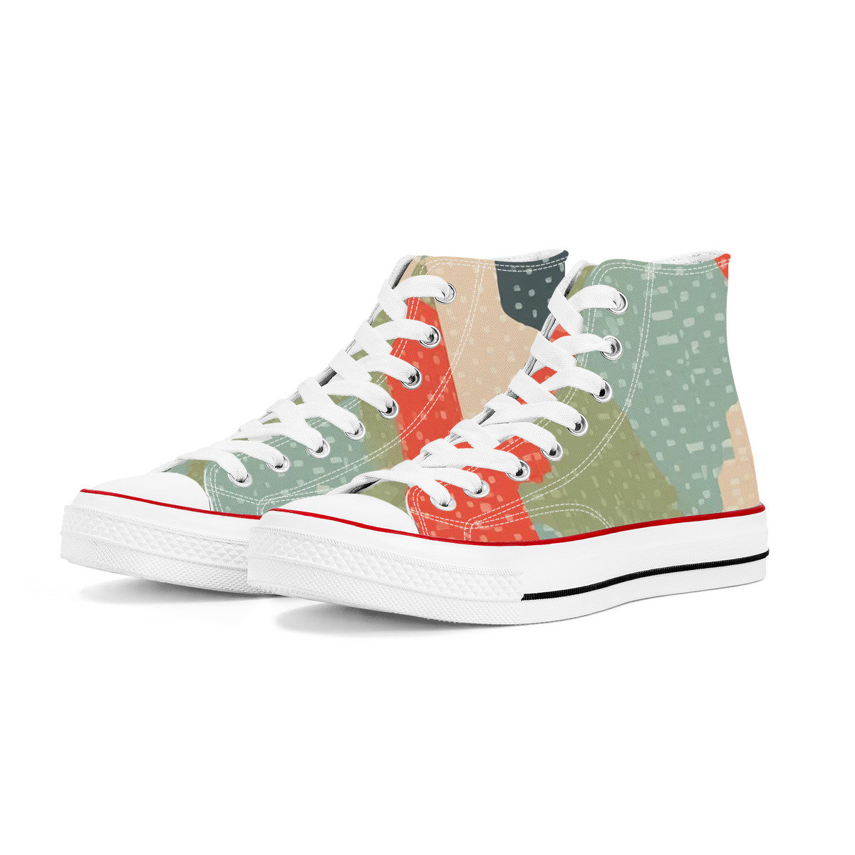 Women’s Funky Camo High-Top #17