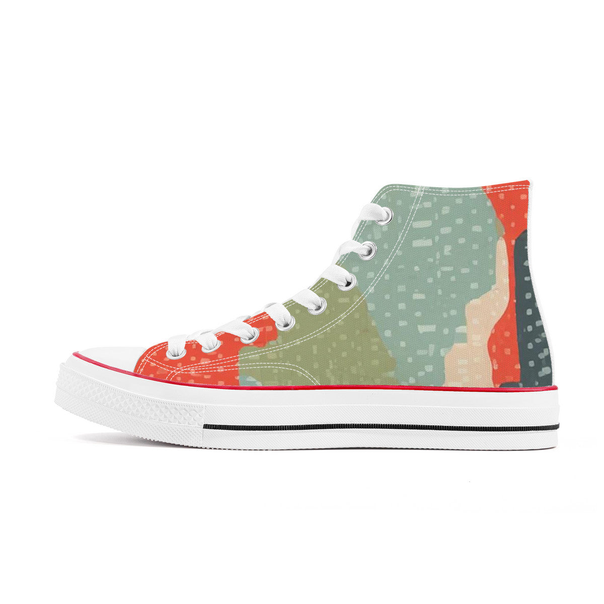 Women’s Funky Camo High-Top #17