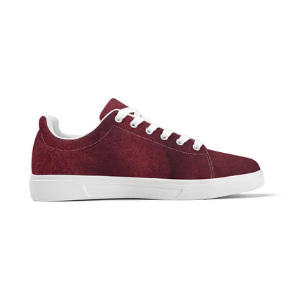 Women’s Burgundy Lace-Up #25