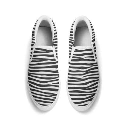 Men's Zebra Slip-On #22