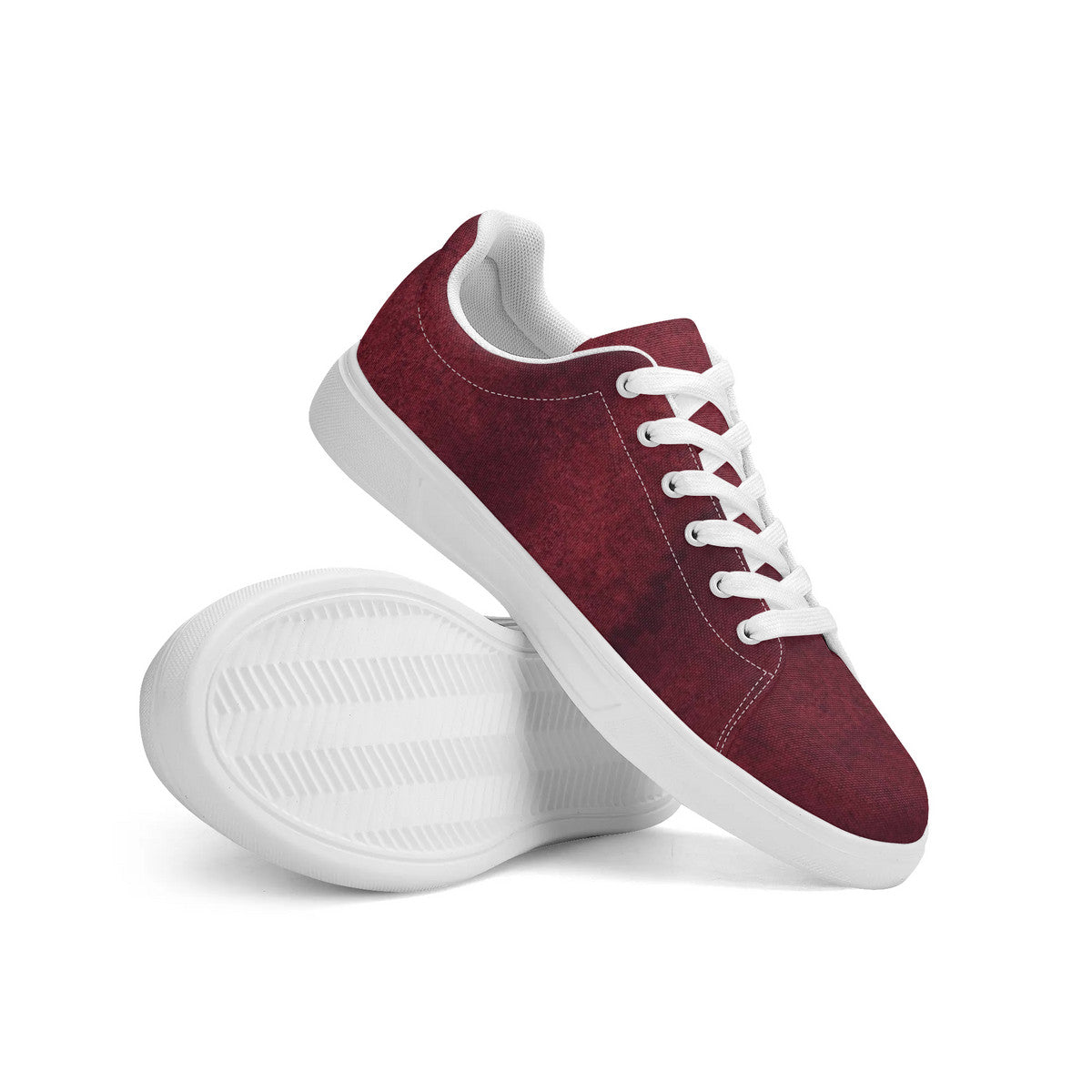 Women’s Burgundy Lace-Up #25