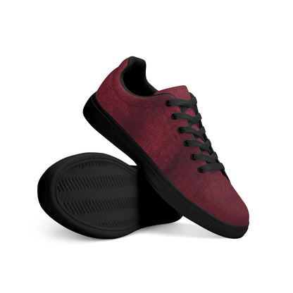 Men’s Burgundy Lace-Up #25