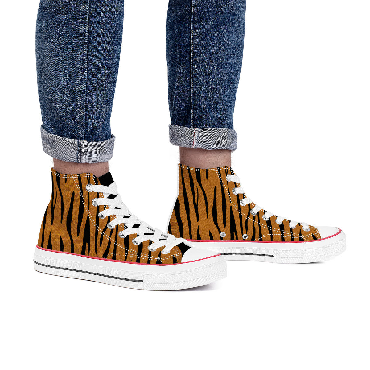 Men’s Striped High-Top #17