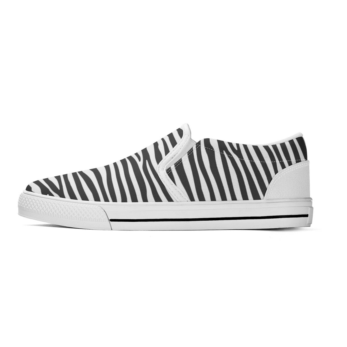 Men's Zebra Slip-On #22