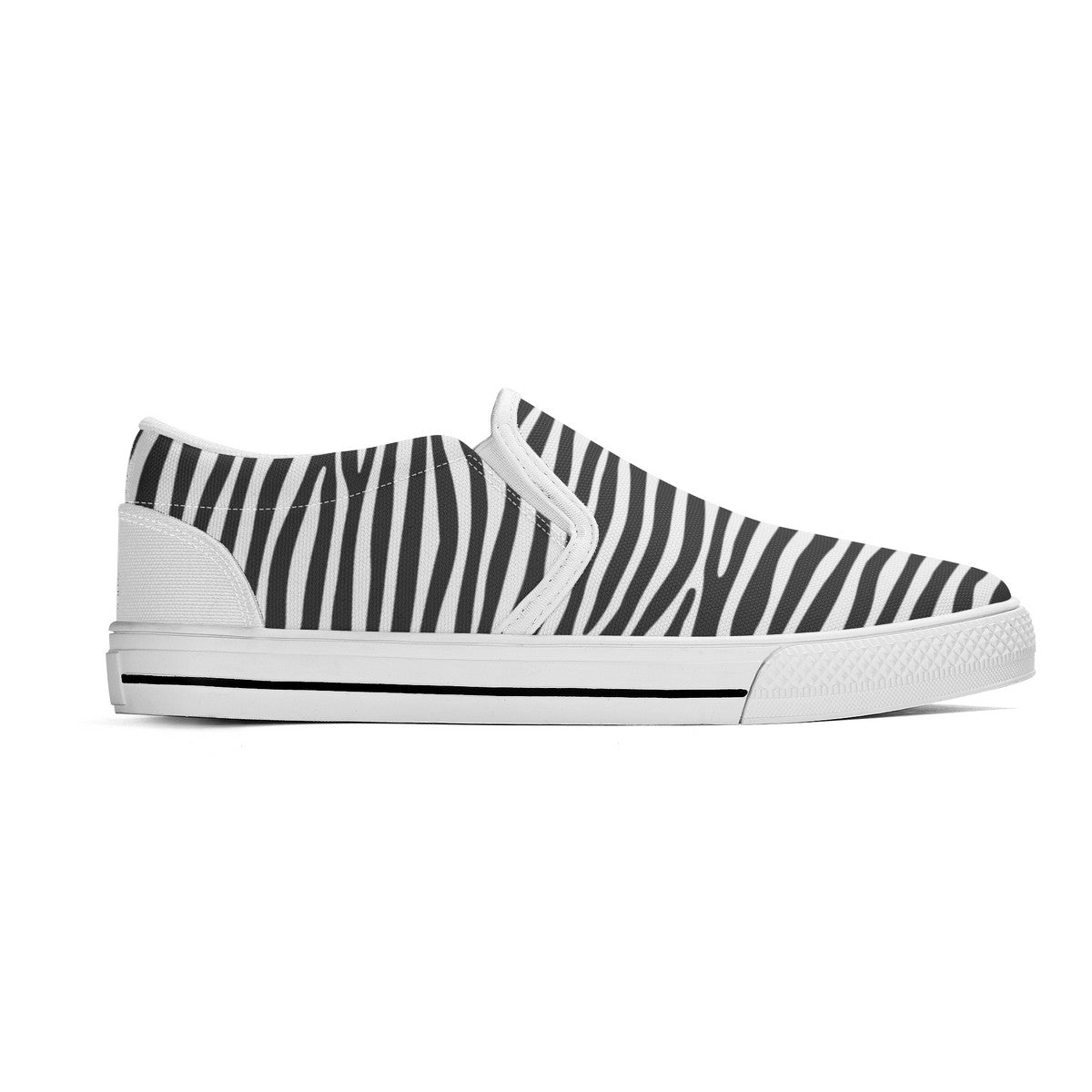 Men's Zebra Slip-On #22