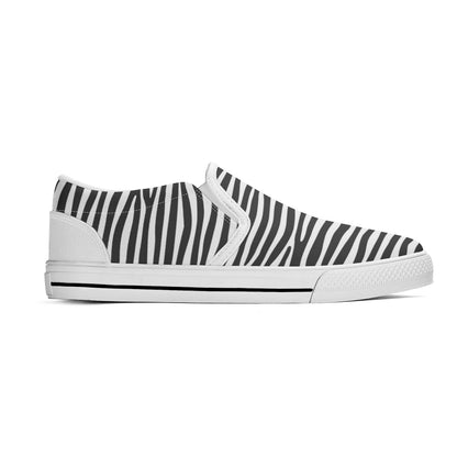 Men's Zebra Slip-On #22