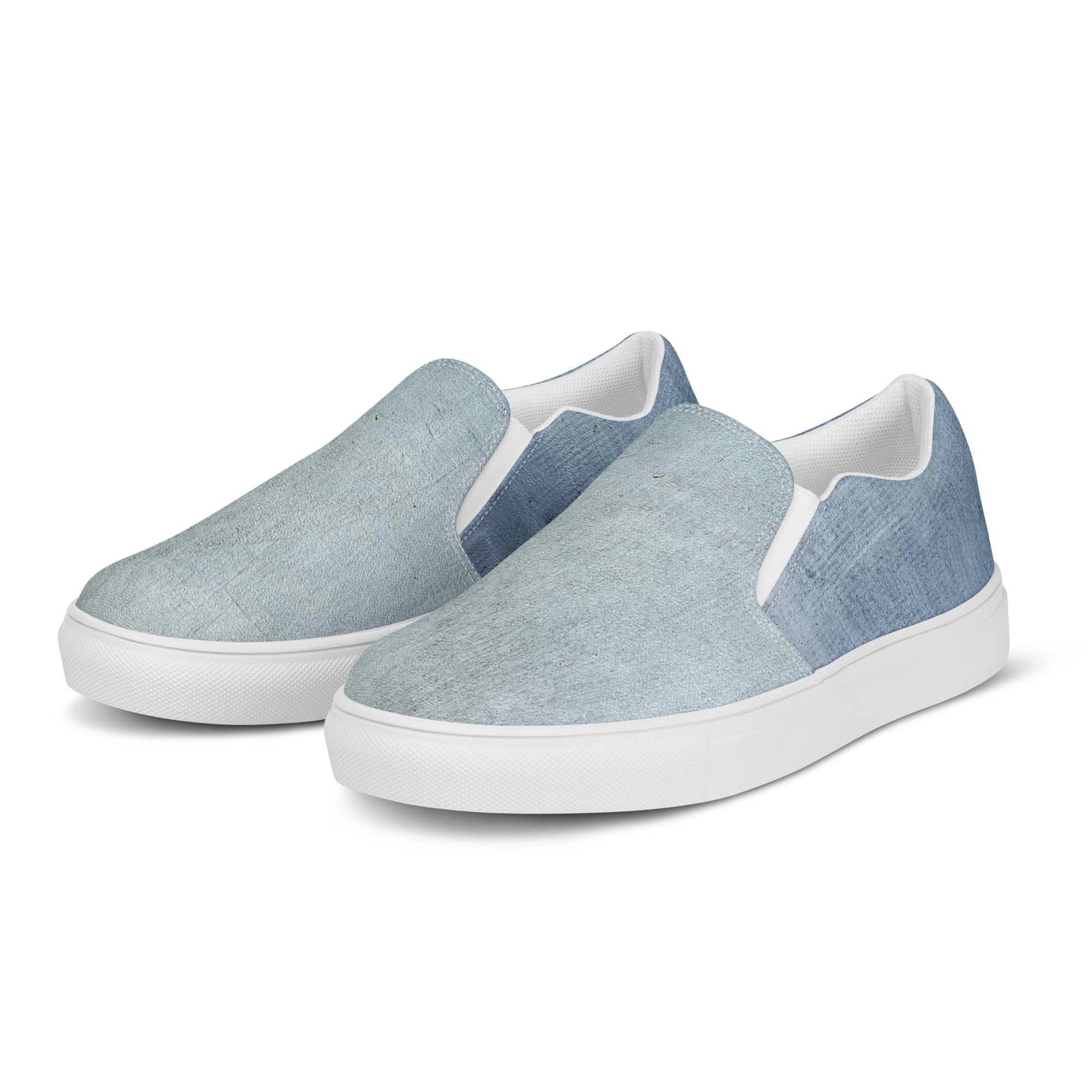 Denim slip on shoes womens online